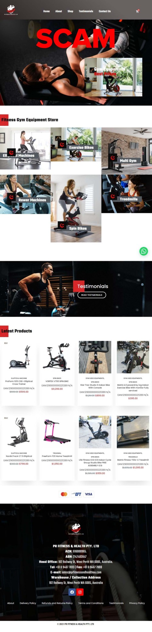 prfitnessandhealthau.com - Home