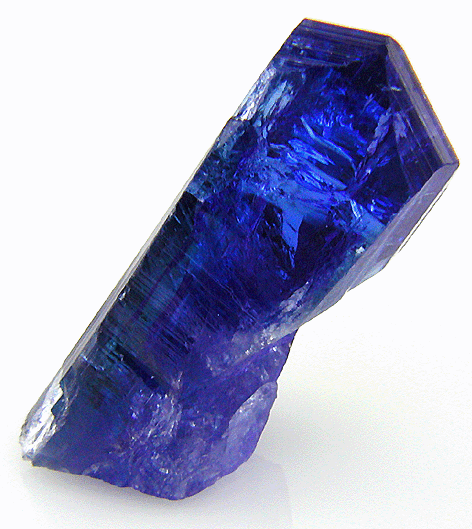 Dark blue Tanzanite Crystal