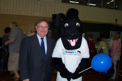 A photograph of the Jet the Seniors’ expo Bunbury with the Mayor of Bunbury David Smith