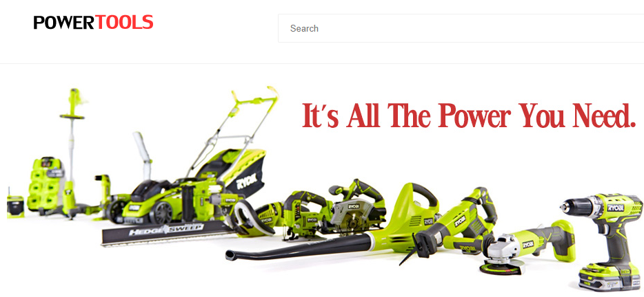 Fake power tools websites