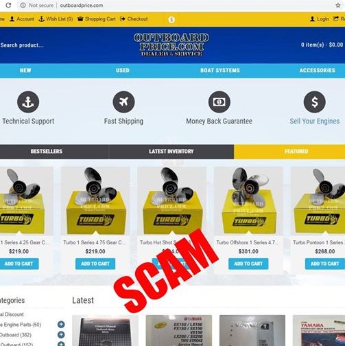 Fake Outboard Motor Websites