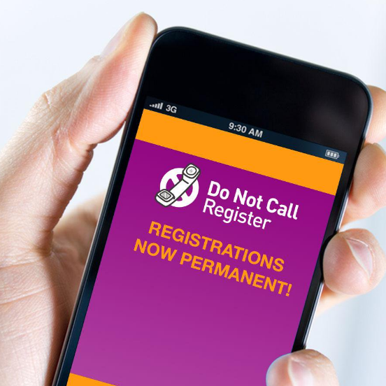 Do not call register scam