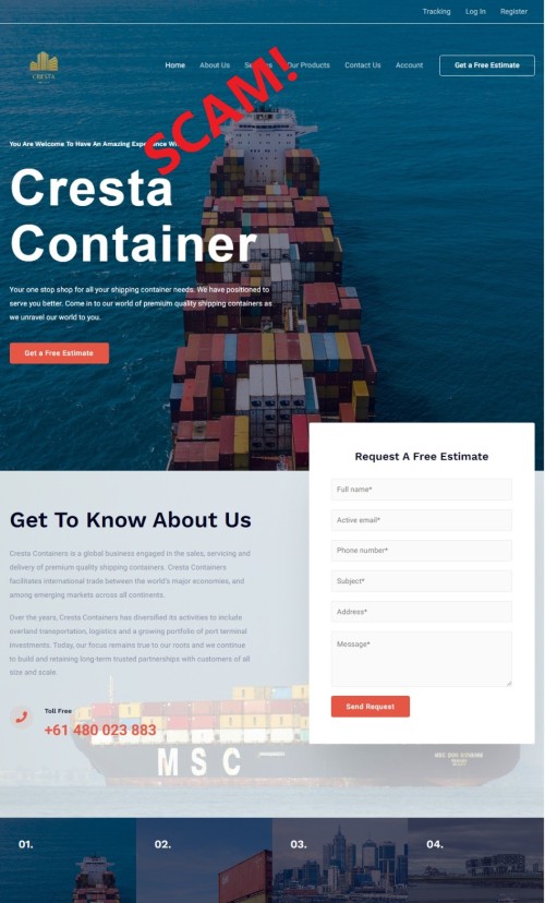 20220825 - online shopping scam - crestacontainers 20220825 - online shopping scam - crestacontainers