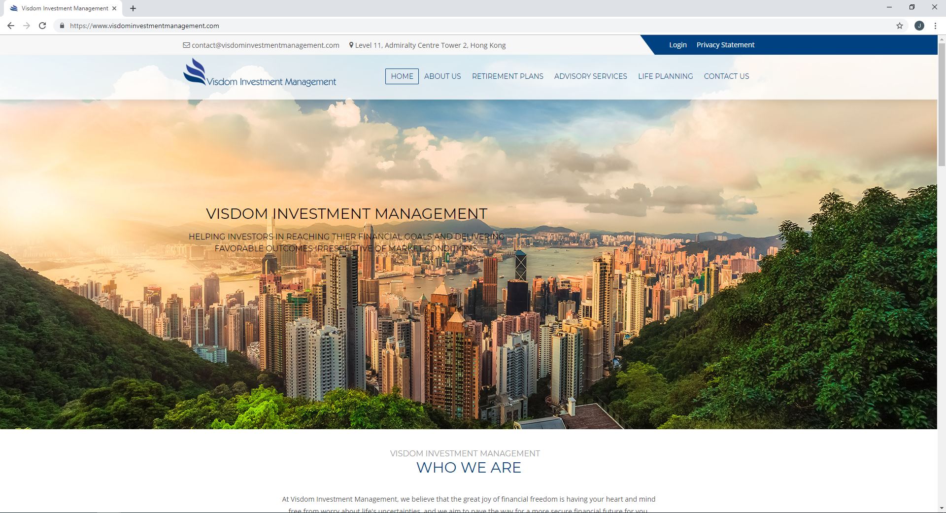 Visdom Investment Management, Chicago