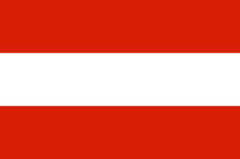 The Austrian flag 