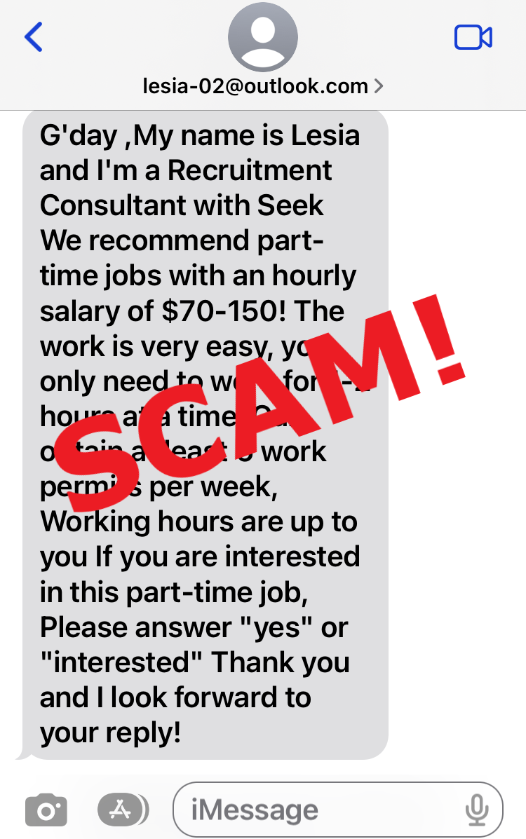 Flexible Work Scam