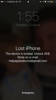 RansomwareiPhonescam