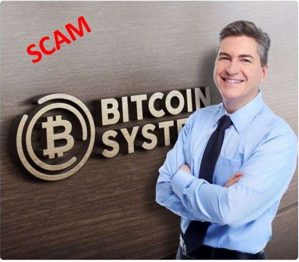 image of man from fake bitcoin system website