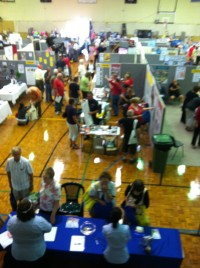 A photograph of the Seniors’ expo Bunbury