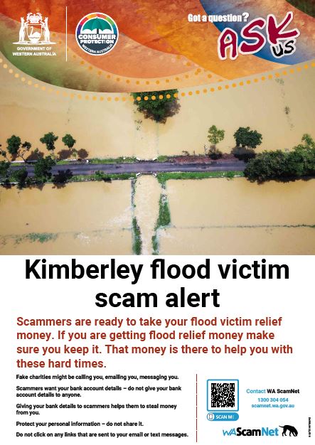 Kimberley flood victims targeted