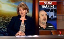 Back of van scam - Ch 7 News (07/11/13)